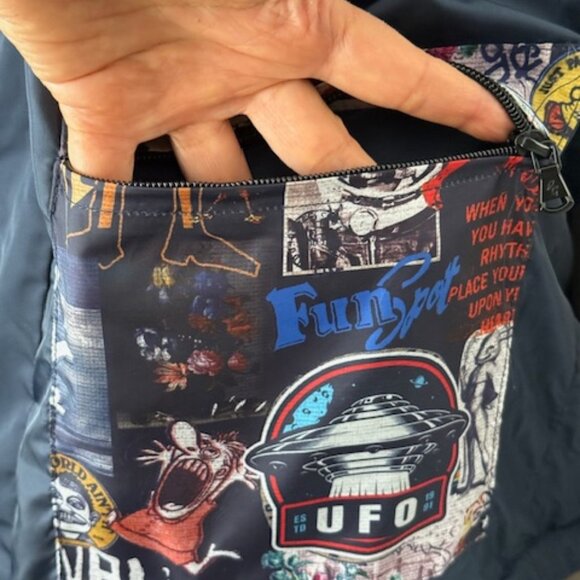 Robert Graham Quilted Snap-Front Weather-Resistant Chore Jacket Navy Blue XL NWT - Picture 13 of 16